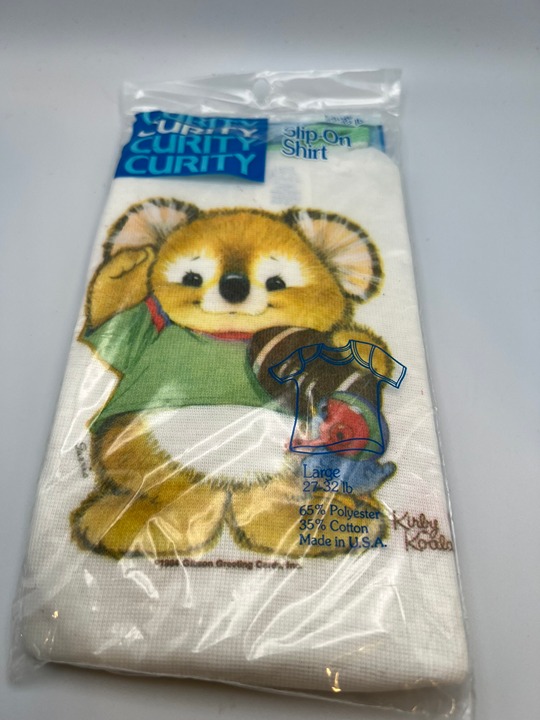 Vintage Kirby Koala Slip On Baby Shirt New in Package