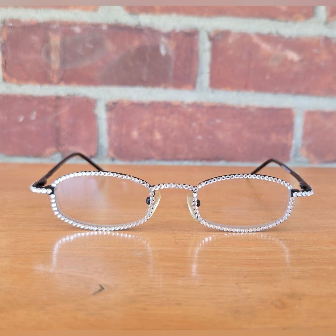 Jimmy Crystal Swarovski reading glasses +1.50