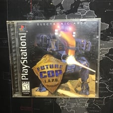 Future cop LAPD Playstation 1 cib resurfaced disc!