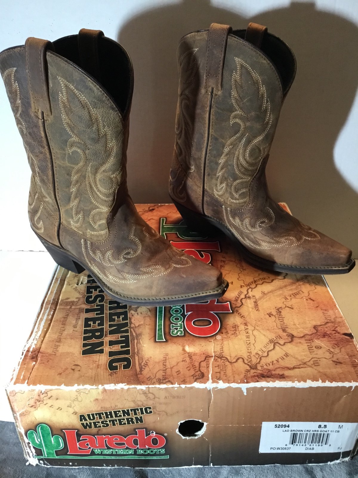 Laredo womens boots 8.5