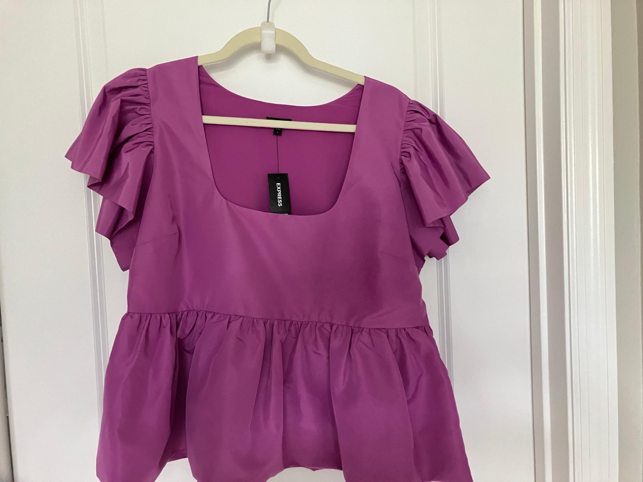 NWT Express Peplum top