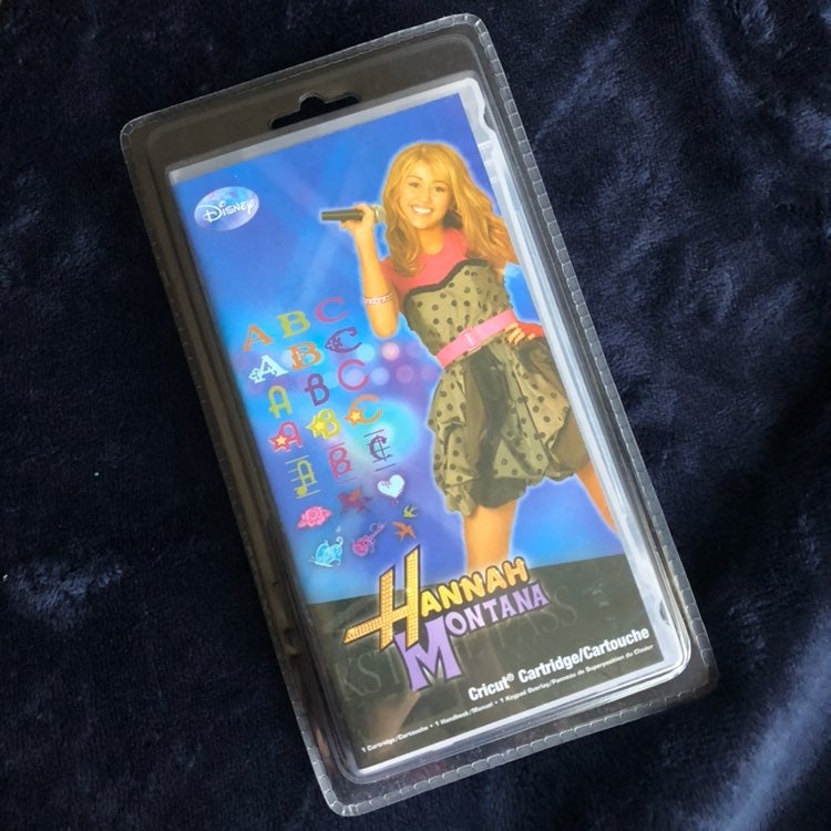 Cricut cartrige Disney Hannah Montana