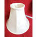 J. Hunt Home Accent Lamp Shade Empire White Fabric Lamp Shade Top 4\