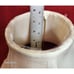 J. Hunt Home Accent Lamp Shade Empire White Fabric Lamp Shade Top 4\