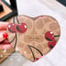 nwt coach Heart Coin Case With Cherry (eligible to fit credit card) Select one