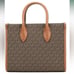 NWT Michael kors large Mirella logo tote bag with removable adjustable strap