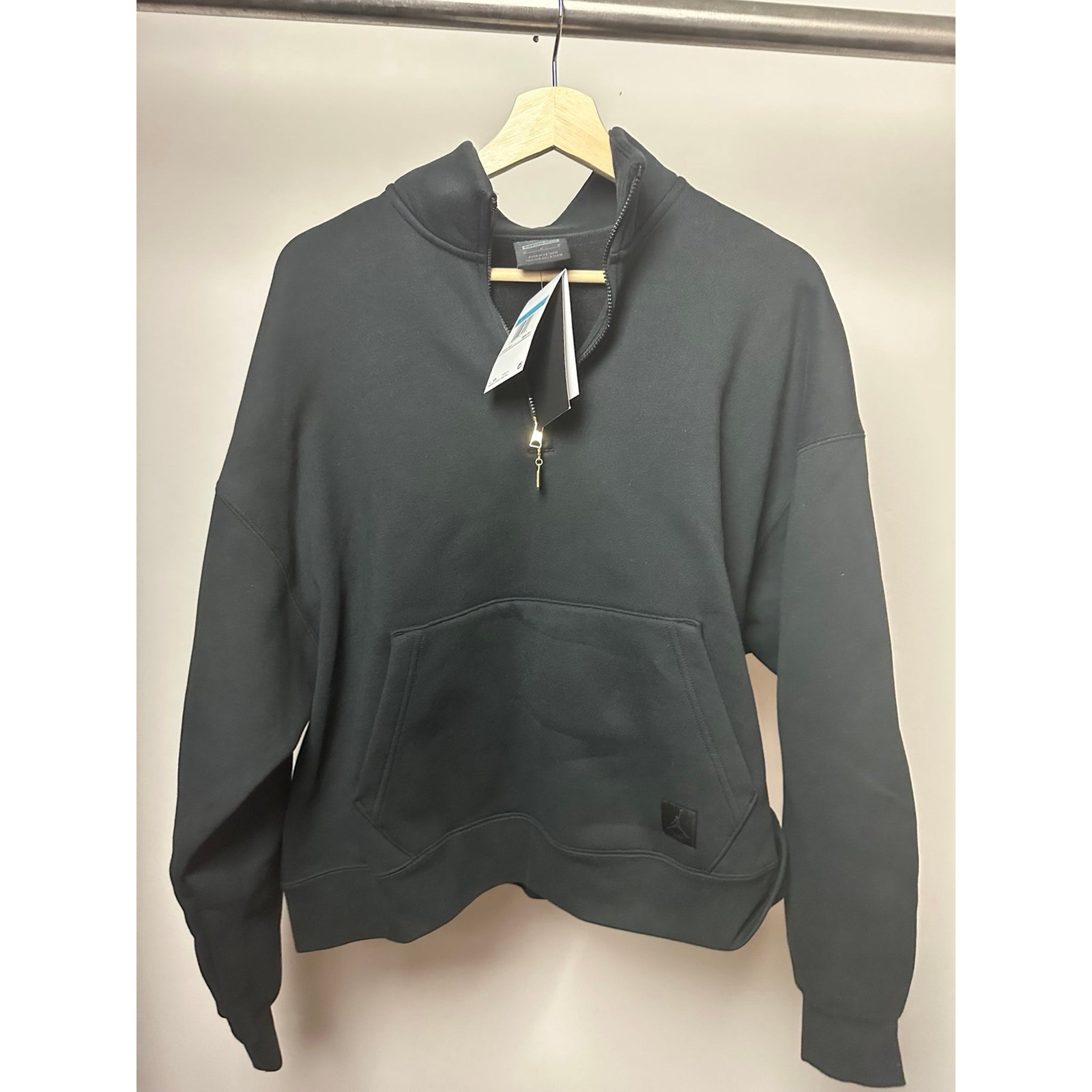 Jordan Flight Fleece Women's Quarter-Zip Top - Size M - FD7221-010 - NEW