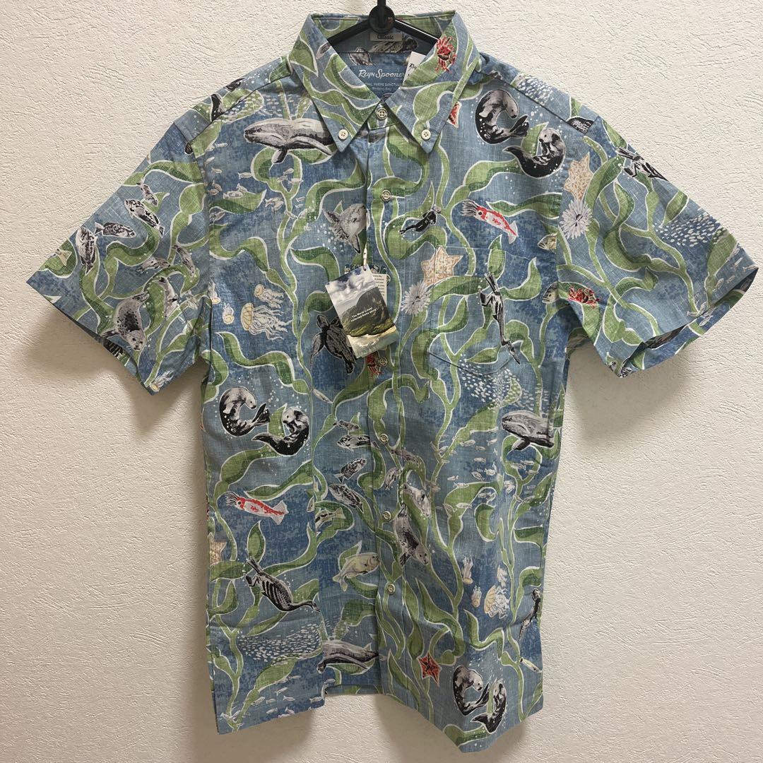 Reyn Spooner Aloha Shirt, Brand New, Monterey Bay