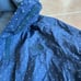 The North Face Dryvent Nylon Rain Jacket Navy and White Polka Dot Women size L