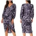 NWT! Misa Los Angeles Sylvia Floral Faux-Wrap Midi Dress - Size Small