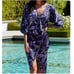 NWT! Misa Los Angeles Sylvia Floral Faux-Wrap Midi Dress - Size Small