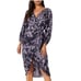NWT! Misa Los Angeles Sylvia Floral Faux-Wrap Midi Dress - Size Small
