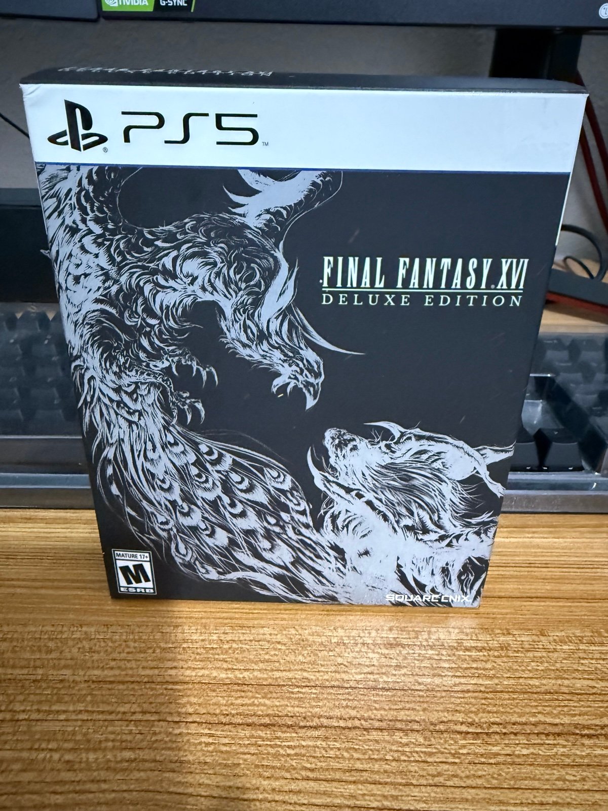 USED LIKE NEW Final Fantasy XVI 16 Deluxe Edition for Playstation 5