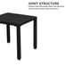 19*19*18 Fashionable and Simple Wrought Iron Side Table