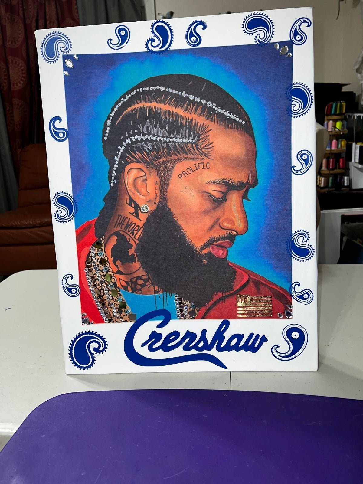 Nipsey Hustle Venice beach art