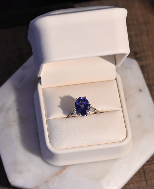 2.69 CTW Tanzanite Ring size 7