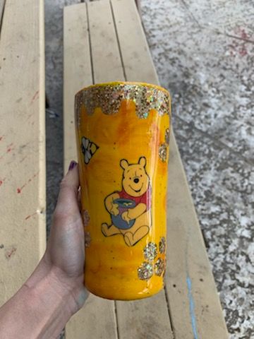 Winnie the pooh honey bee tumbler
