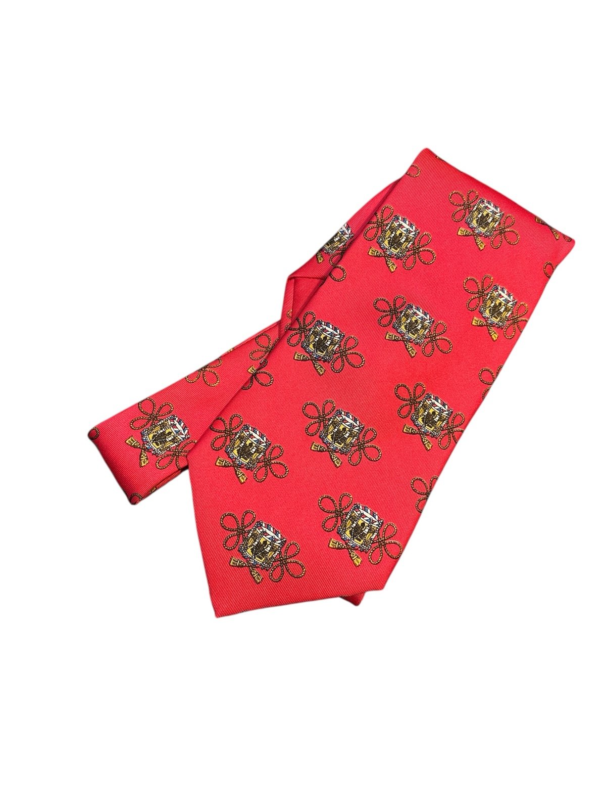 Hermes silk tie