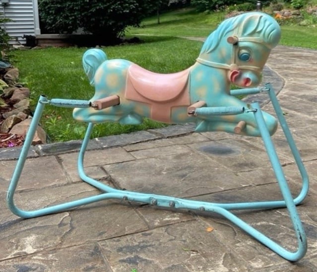 Vintage 1950’s Wonder Pony Rocking Horse