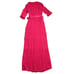 NWT Alice + Olivia Bayley in Watermelon Wrap Draped Silk Belted Maxi Dress 6
