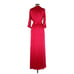 NWT Alice + Olivia Bayley in Watermelon Wrap Draped Silk Belted Maxi Dress 6