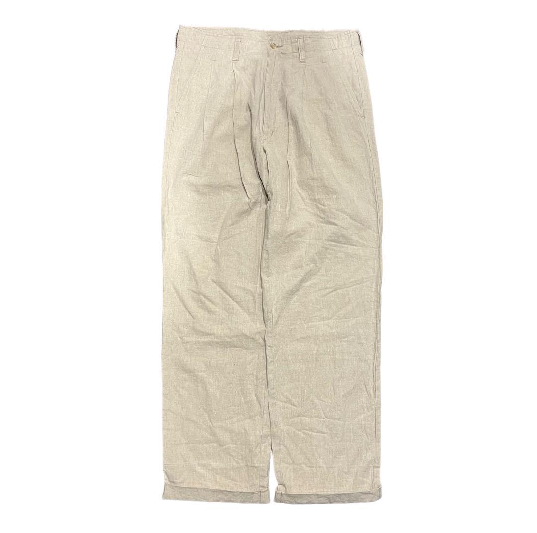 【在庫限り】 80s Eddie Bauer cotton linen pants パンツ