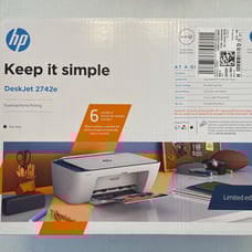 HP Deskjet 2742E Blue Steel Wireless Printer