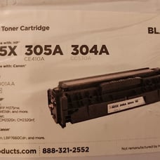 LD Toner Cartridge Black HP 305X, HP 305A, HP 304A, Canon 118 Sealed 2 Pack