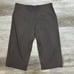 Eileen Fisher Wide Leg Crop Pull On Pant With Yoke Brown Size XL