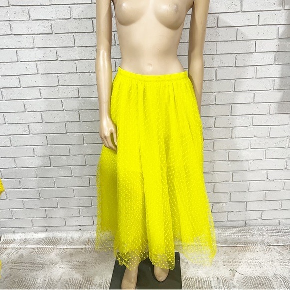 J.Crew Collection limited-edition tulle midi skirt in polka dot - Size 6