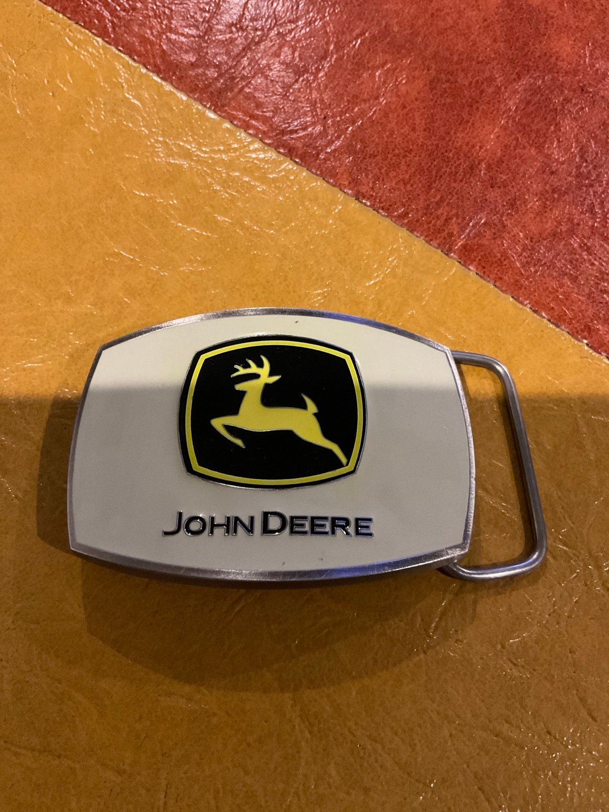 John Deere belt buckle
