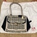 Coach Purse - Checkered black and white