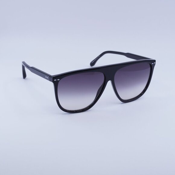New Isabel Marant IM 0009/S 0807 9O Sunglasses - Black Frame, Grey Lenses