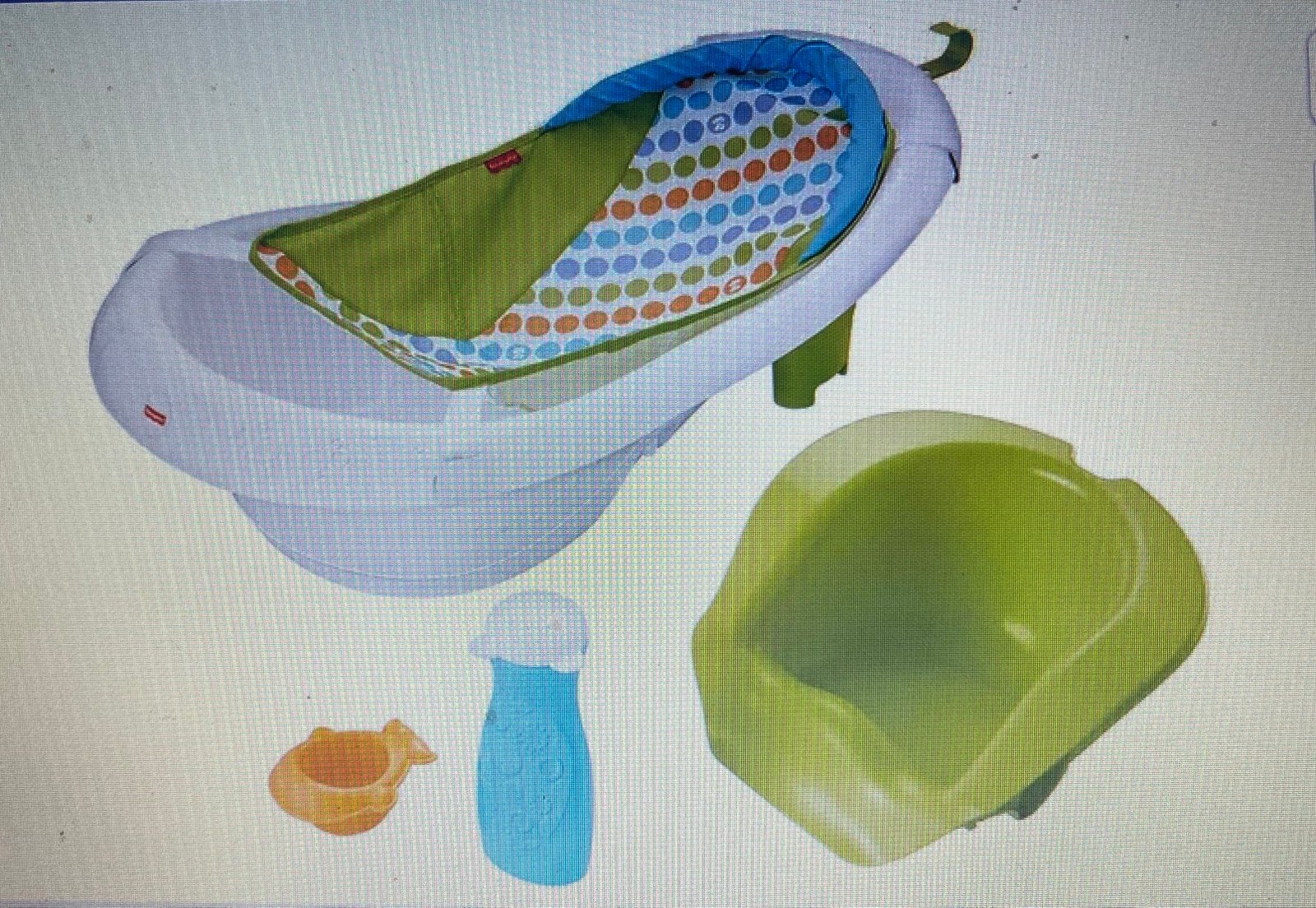 Fisher price baby to toddler bath 4-in-1 sling and seat tub