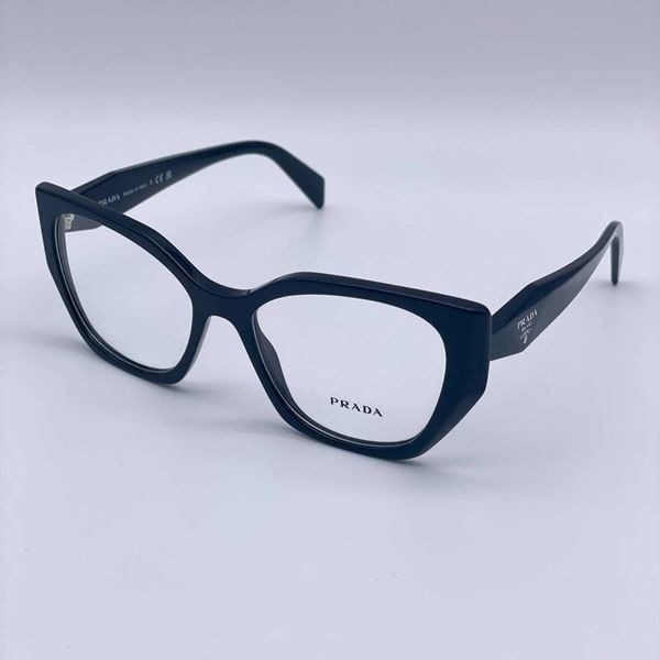 BRAND NEW PRADA PR18WV 1AB101 Black/Demo Lens Women Eyeglasses