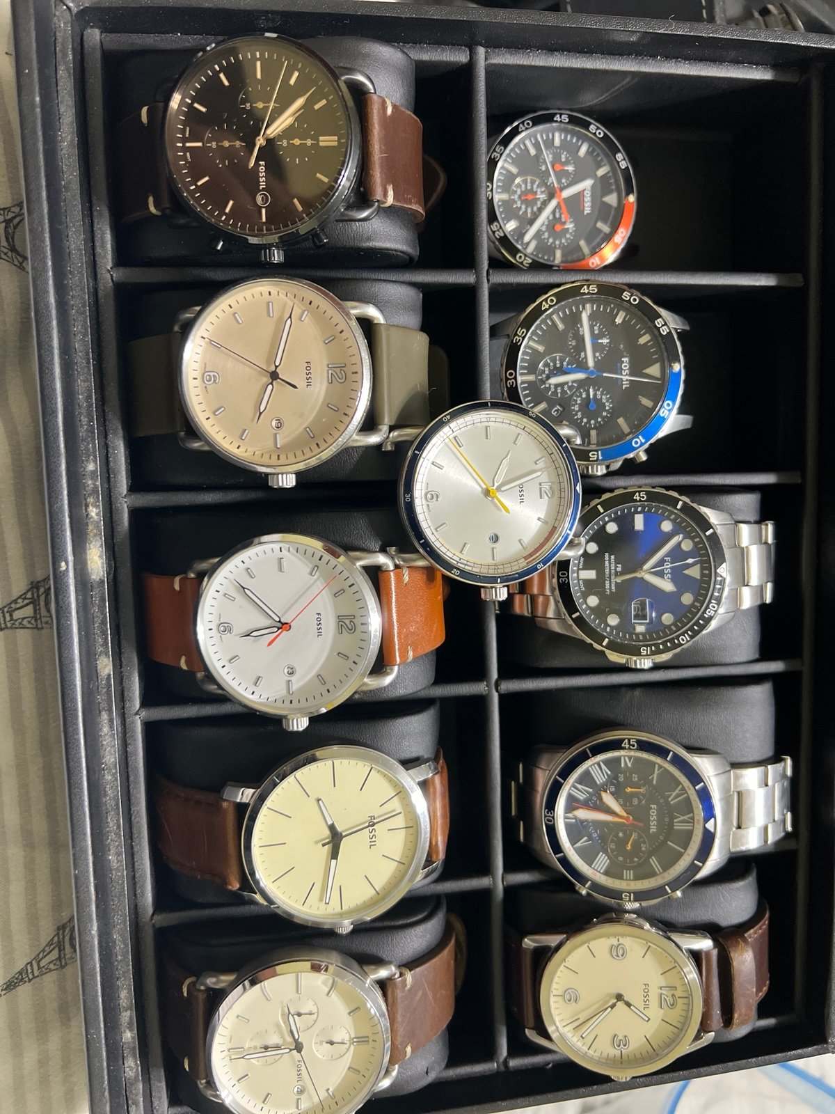 Men's fossil watches