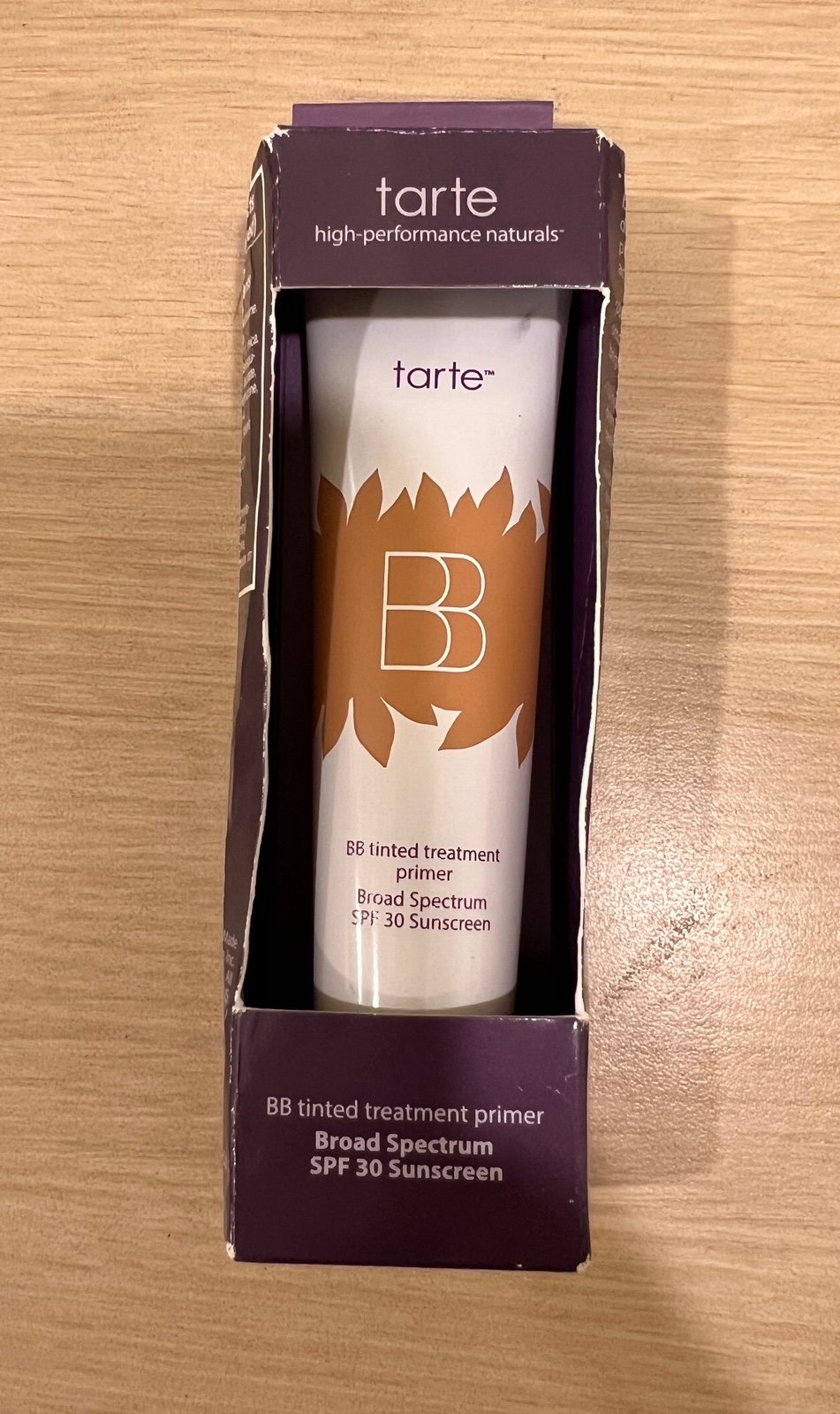 Tarte BB Tinted Treatment Primer SPF 30 Medium Tan New In Box