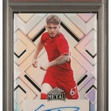 2022 Leaf Metal Harvey Elliot Auto PSA 10
