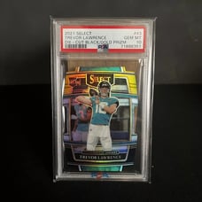 Trevor Lawrence Rookie RC PSA 10 2021 Select Black Gold Prizm Die Cut Jaguars