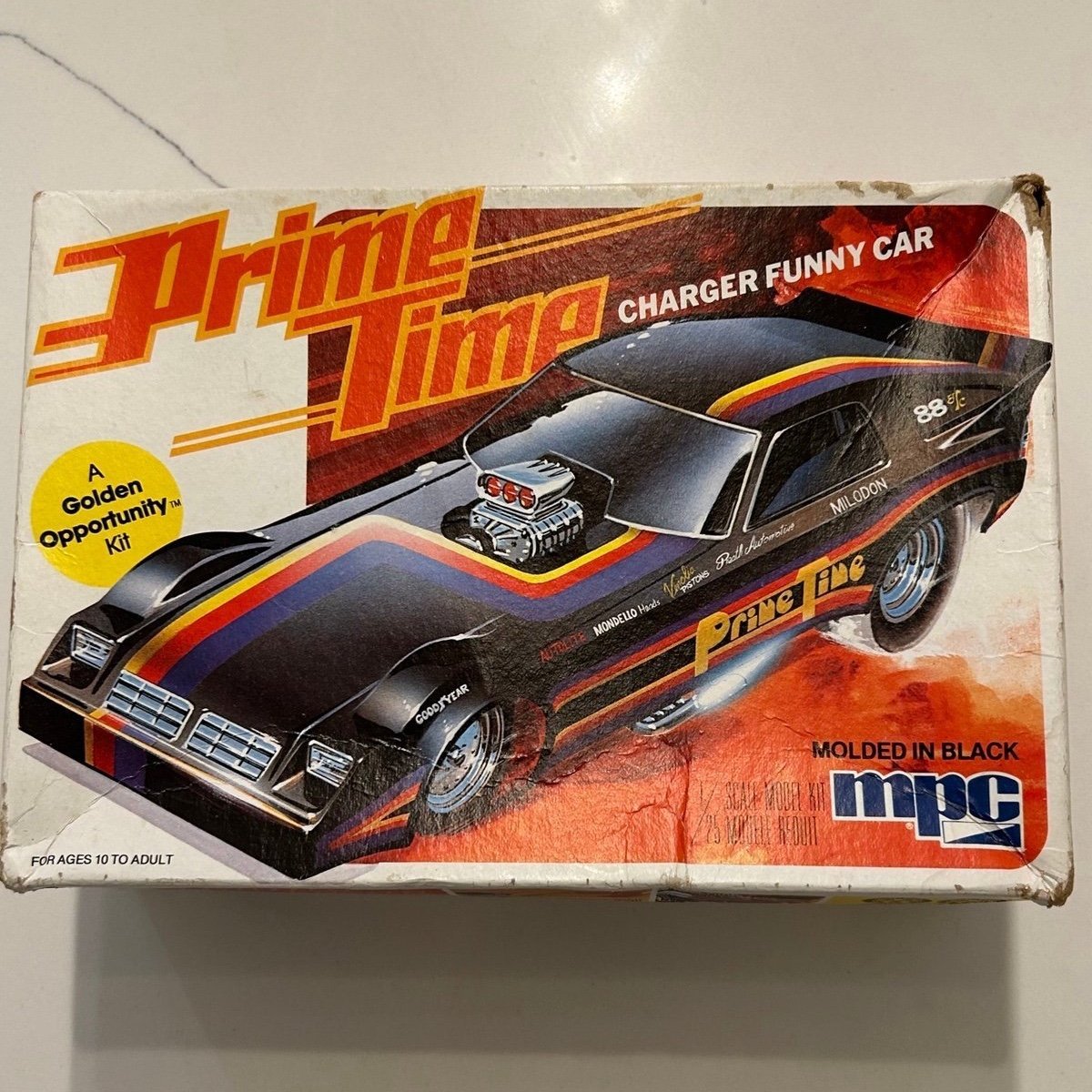 MPC 1/25 Prime Time 1982 Dodge Charger Funny Car #1-0828 NEW Rare