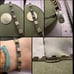Vintage Sterling Abalone Marcasite Panel link FAS bracelet