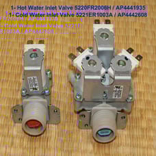Genuine LG Hot & Cold Water Inlet Valve 5220FR2006H / 5221ER1003A