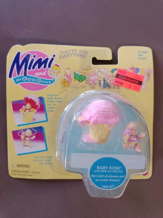 mimi and the goo goos rose w/ ice cream 1995 mattel