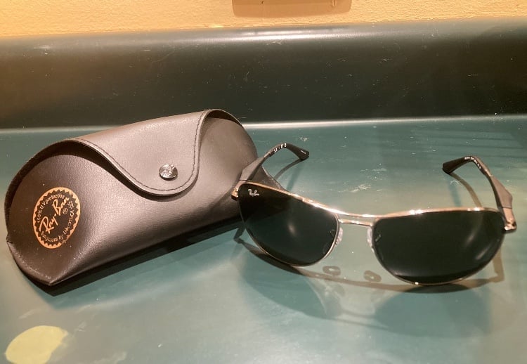 Rayban Aviator Sunglasses RB3519 | Good Condition | With Case