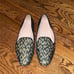 J. Crew Metallic Animal Cheetah Print Smoking Preppy Loafers