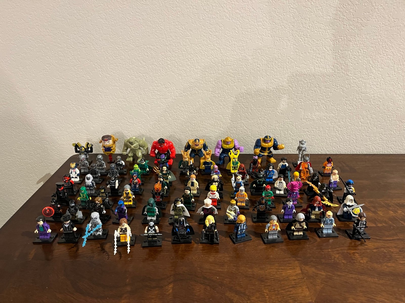 Marvel Villains Minifigure Lot of 78 (Thanos, Ultron, Loki, Galactus, etc)
