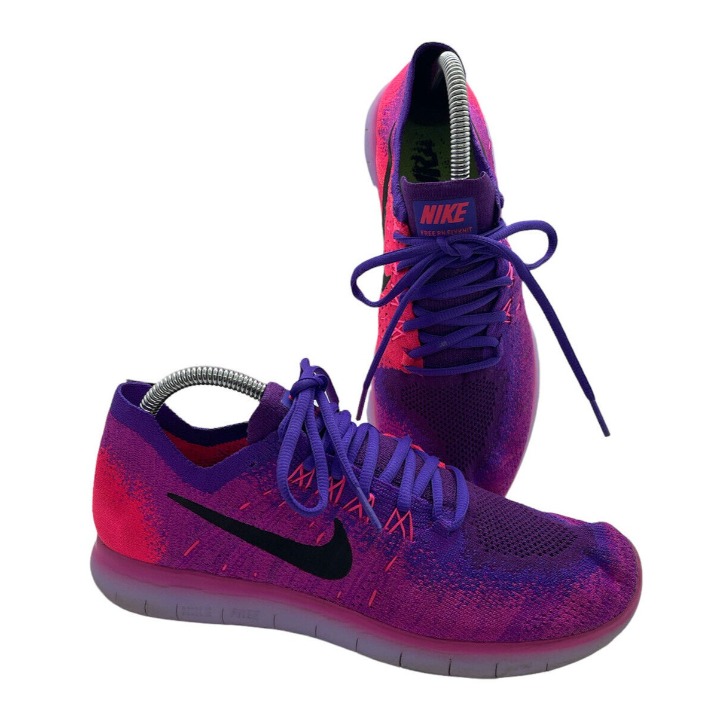 nike free run flyknit purple