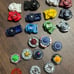 Big Lot of Beyblades Metal Fusion Burst Takra Tomy Launchers spin beyblade