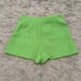 Green zara shorts