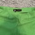 Green zara shorts